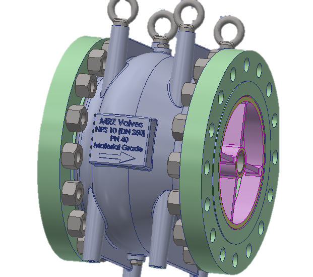 DN 250 PM 40 Silent Check Valve Non Slam